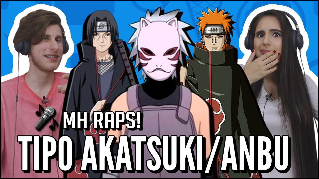JOVENS REAGEM A TIPO AKATSUKI E TIPO ANBU - NARUTO STYLE TRAP - MHRAP