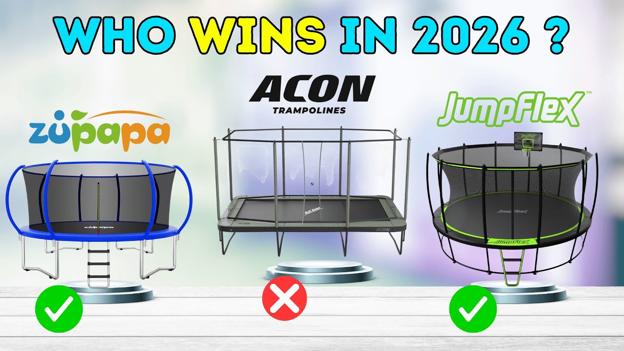 Best Garden Trampolines 2026 &ndash; [don&rsquo;t buy one before watching this]