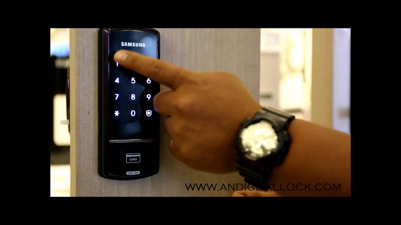 Samsung SHS 1321 Digital Lock Demo