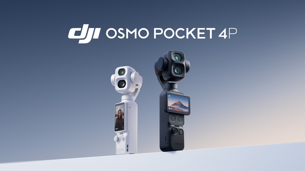 DJI Osmo Pocket 4P is here&mdash;the Dual-Lens Cinematic Pocket Gimbal Camera. 🎥✨See More. Tell More.
