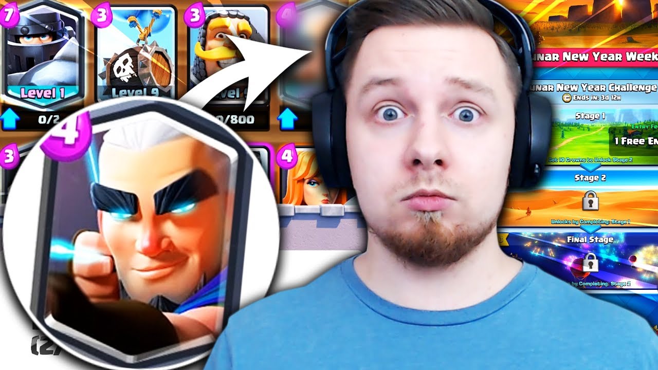 NOWA NIESAMOWITA LEGENDA! MAGICZNY ŁUCZNIK! | Clash Royale