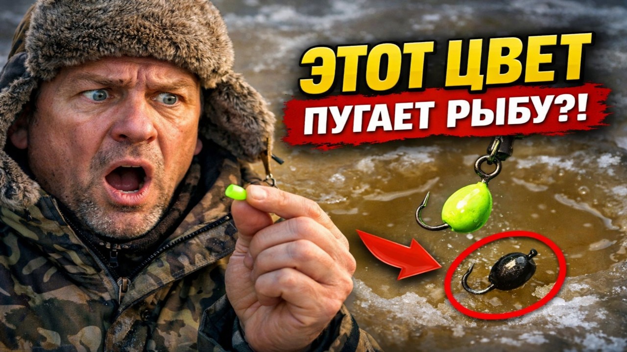 Этот ЦВЕТ отпугивает рыбу в мутной воде. А 90% рыбаков его ставят.