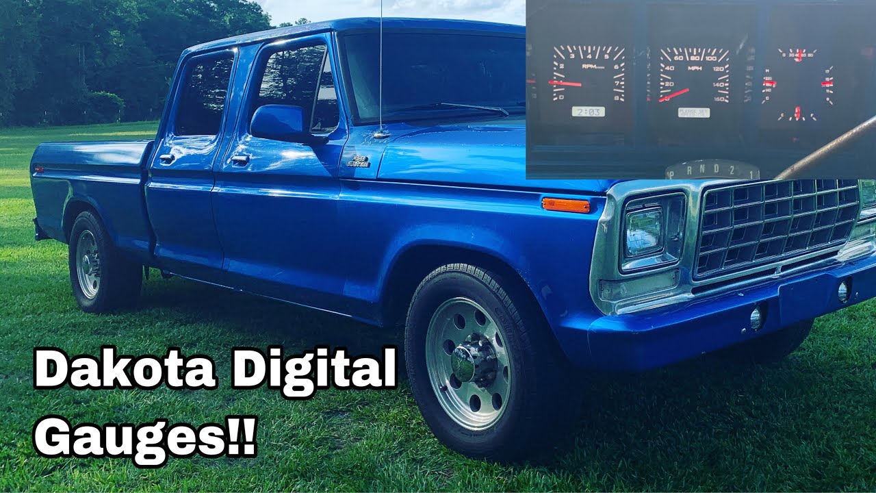 How to Install Dakota Digital Gauges on a Dentside Ford 73-79