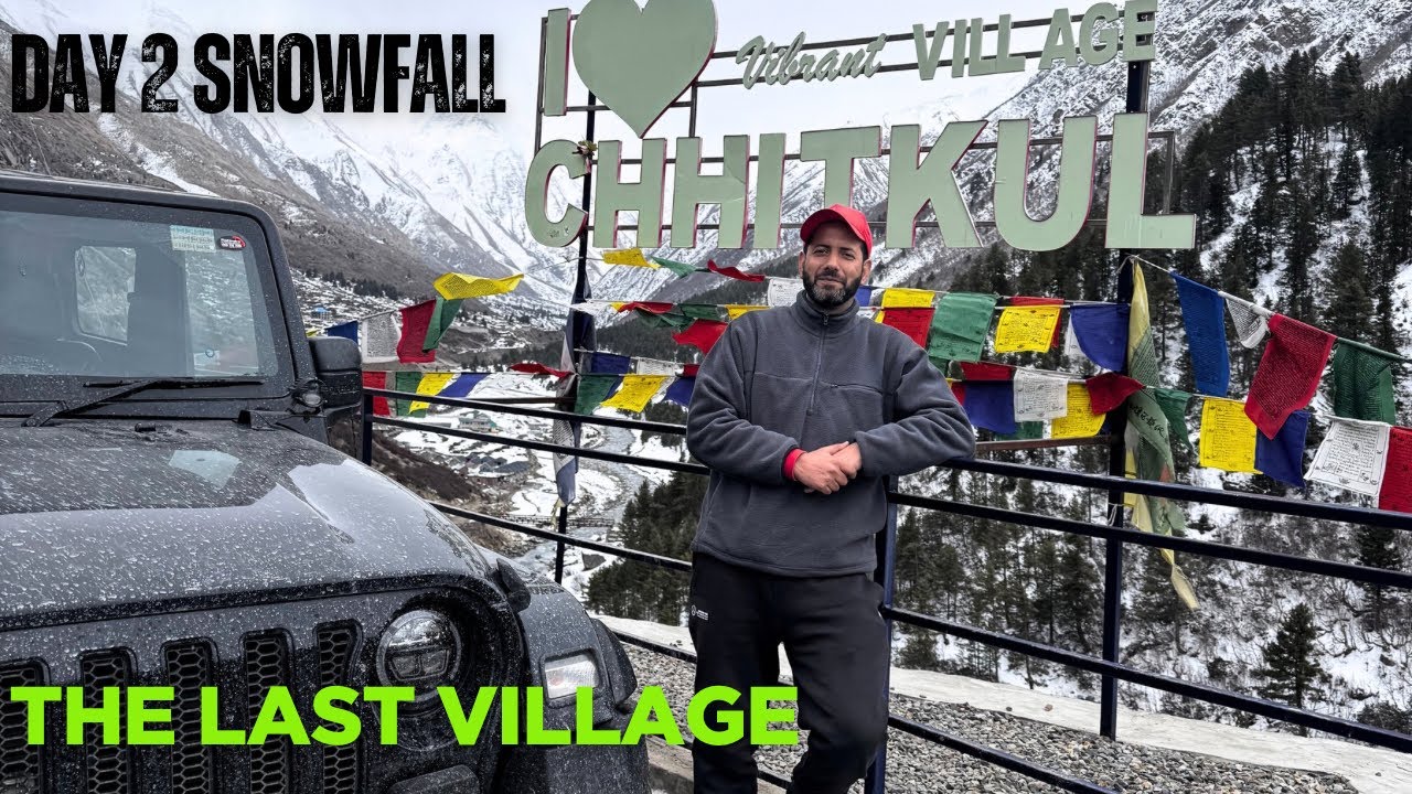 Snowfall in Chhitkul | Last Village of Himachal Pradesh