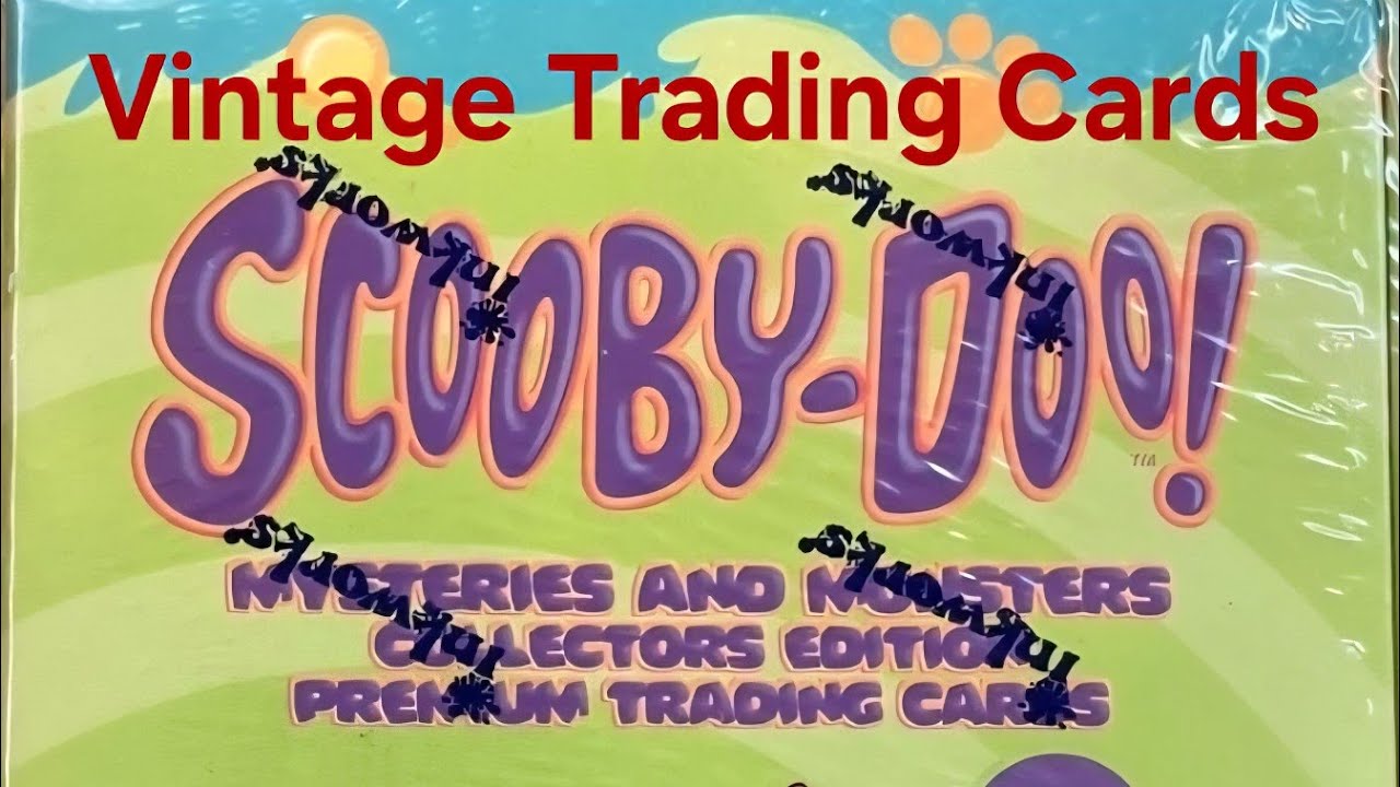 Scooby-Doo Mystery and Monster Trading cards, Inkworks, Complete Baseset, background music 🎶 beats