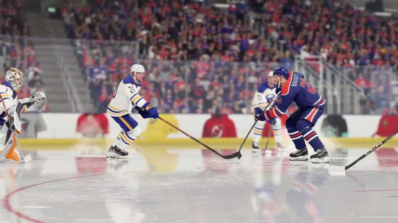 NHL 24 (Oilers Franchise Mode) Sabres @ Oilers-Overtime Winner!