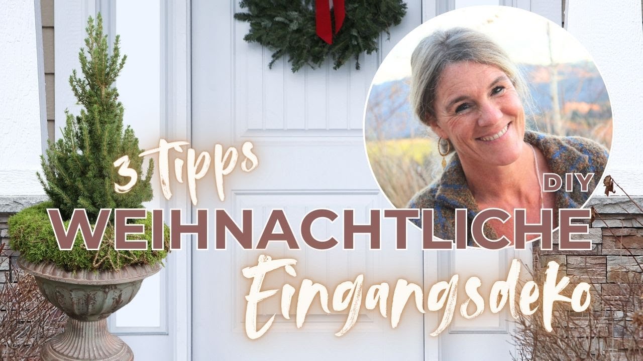 DIY - 3 Tipps f&uuml;r die weihnachtliche Deko von EINGANGST&Ouml;PFEN UND PRIVATES z.B. wie ich fr&uuml;hst&uuml;cke  😅