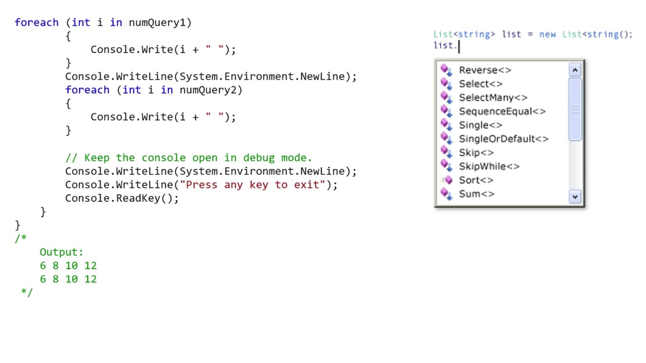 Integrated Query (LINQ) all what you need to know Part I By Microsoft Docs