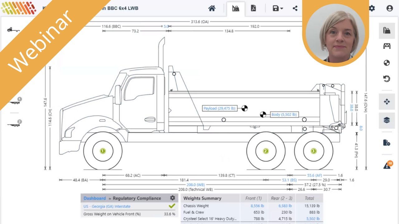 Truck Weight Analysis: Configuring Trucks to Comply with State Regulations