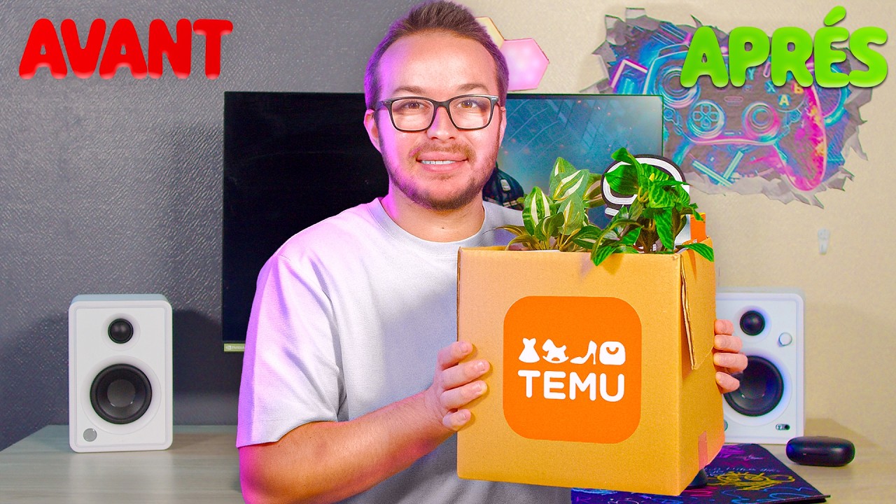 J'ai achet&eacute; les MEILLEURS objets gaming TEMU !
