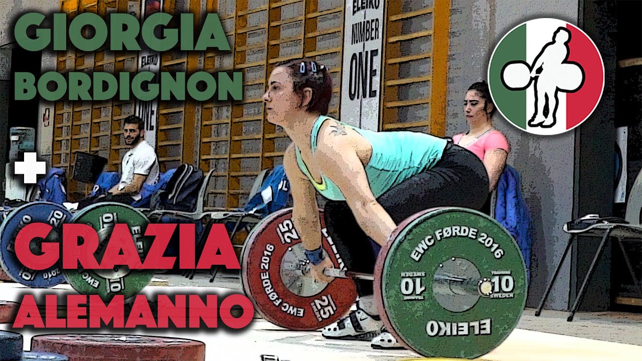 Giorgia Bordignon (63) & Grazia Alemanno (69) Training Session