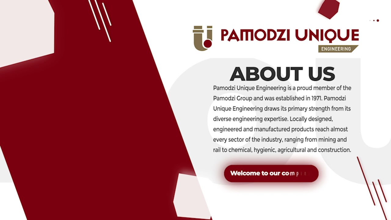 PAMODZI UNIQUE ENGINEERING PROFILE