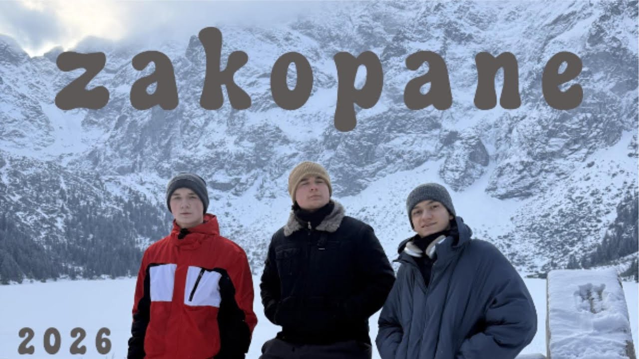 Влог Закапане 2026 Trip with friends (part 1)