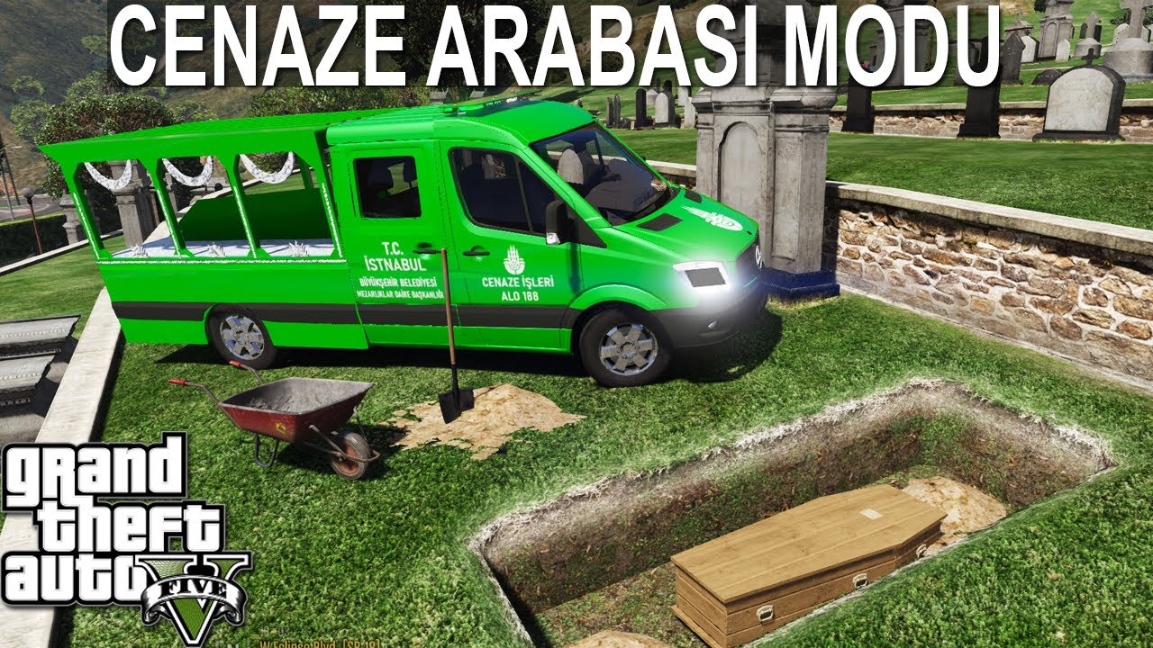 CENAZE ARABASI KONVOYU ! - GTA 5 MODS #6