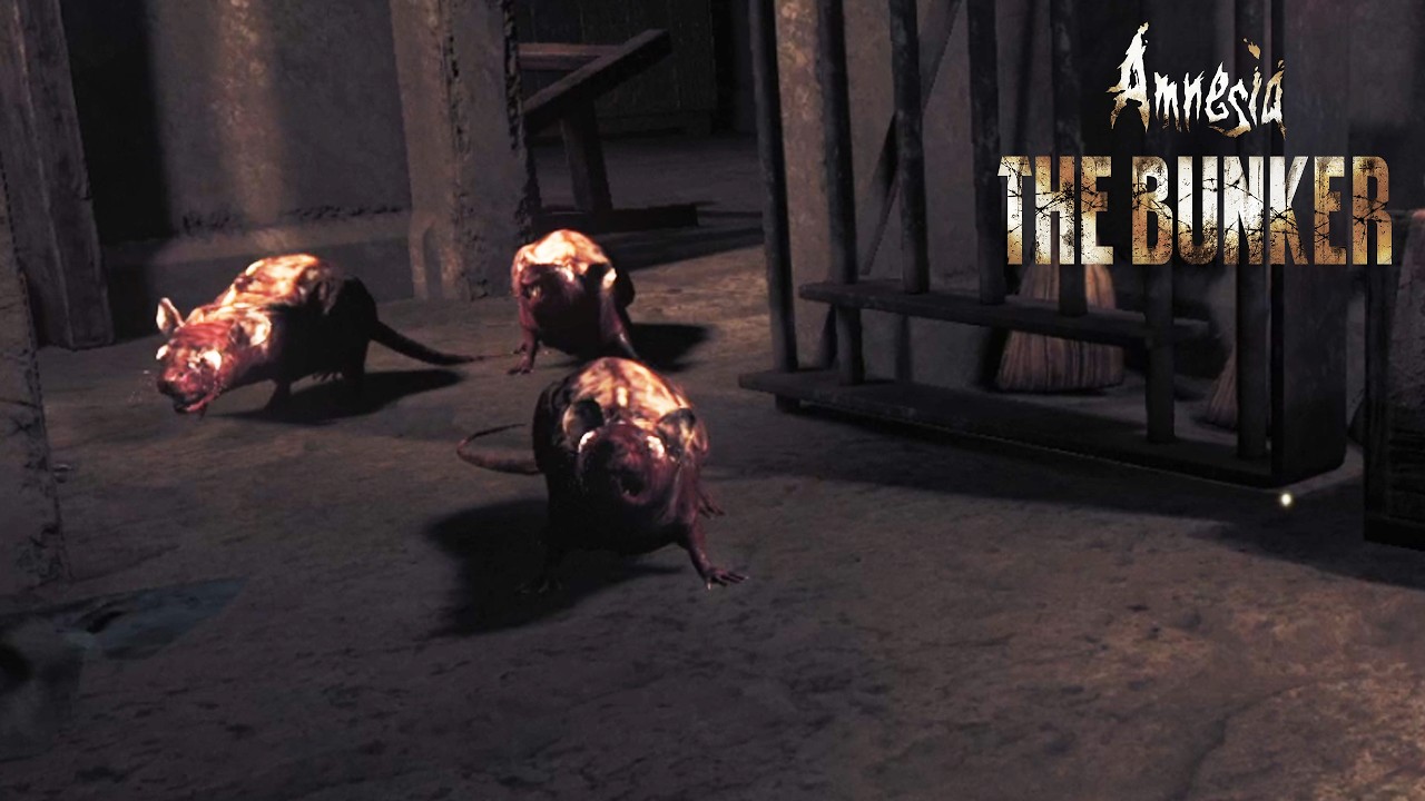НЕ КРЫСЫ, А ДИНОЗАВРЫ ► Amnesia: The Bunker ◄ #4