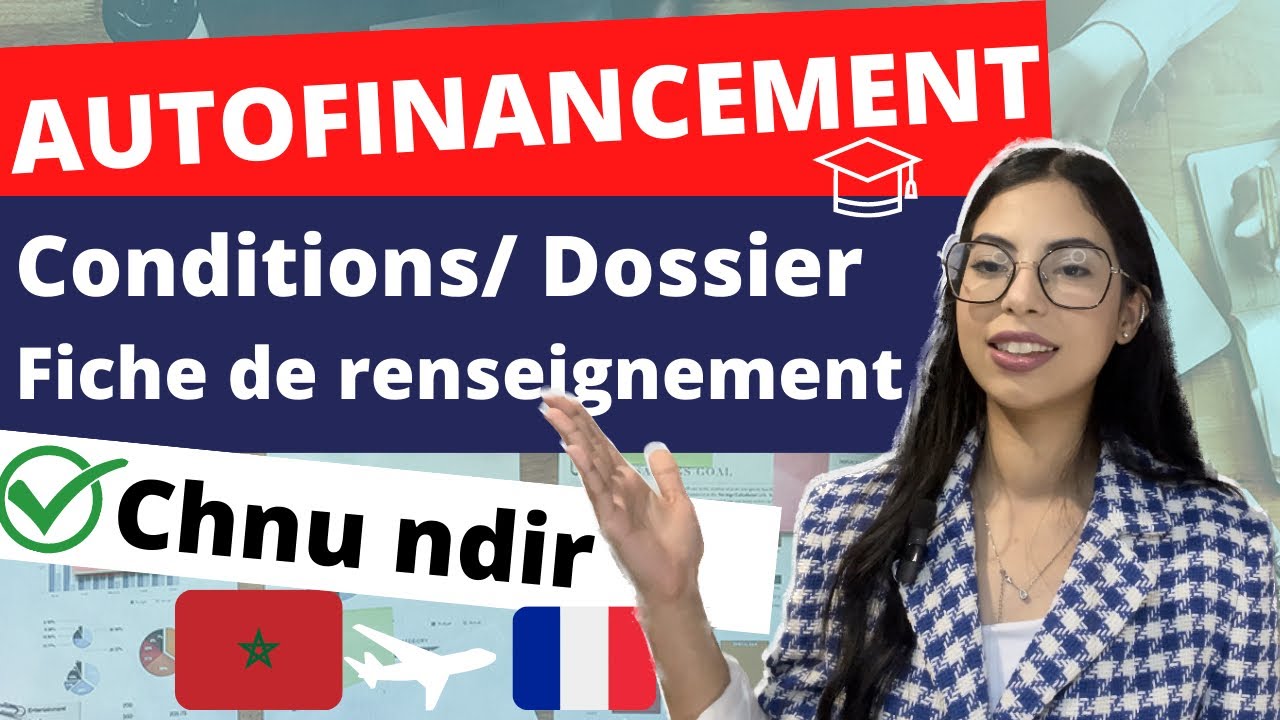 Autofinancement ✅ dossier/ attestation de blocage et de don 🇲🇦✈️🇫🇷