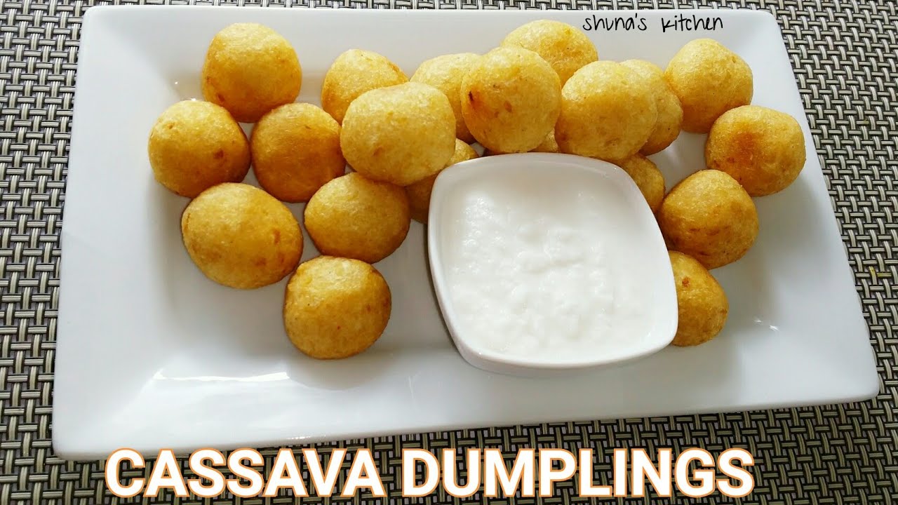 Badia/bagia za muhogo - Cassava dumplings