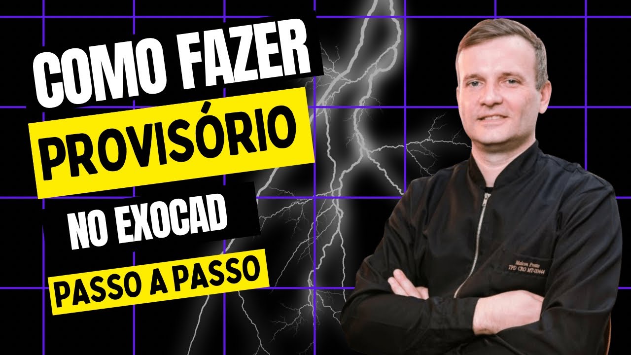 Dente provisório no Exocad. Provisórios com Aletas.