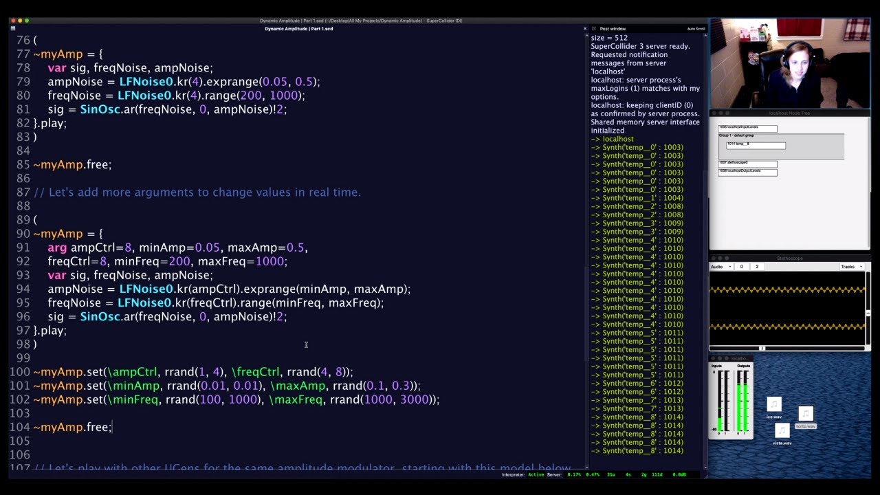 Dynamic Expression In SuperCollider | Part 1