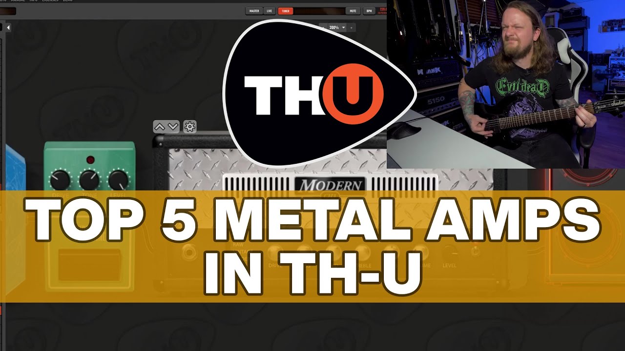 Top 5 Metal Amps in Overloud TH-U