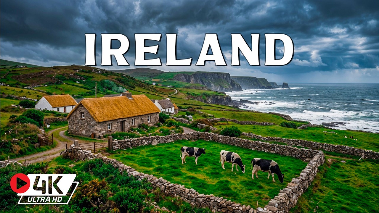 Unseen IRELAND | The Most Beautiful Landscapes in 4K | Wild Atlantic Beauty
