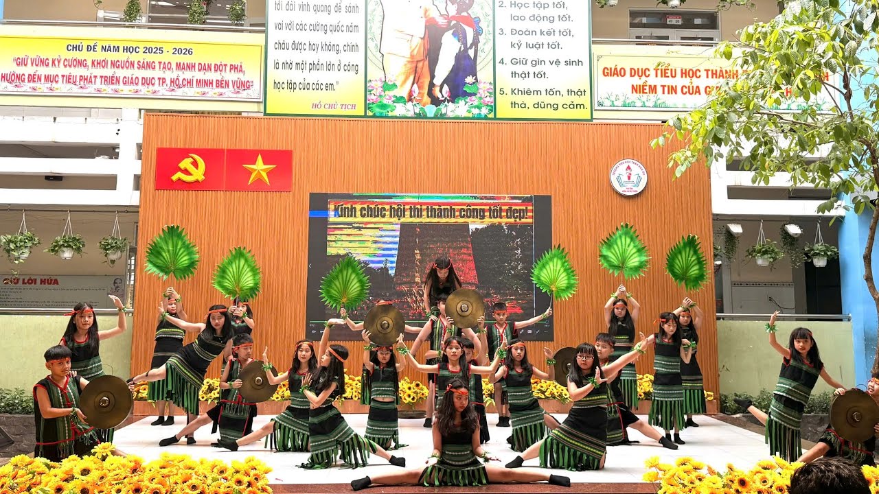 LIÊN HOAN ÂM NHẠC DÂN TỘC NĂM HỌC 2025 - 2026//LỚP 4/5 + LỚP 4/7// SỨC MẠNH ĐẠI NGÀN//MÚA ĐỘC LẬP