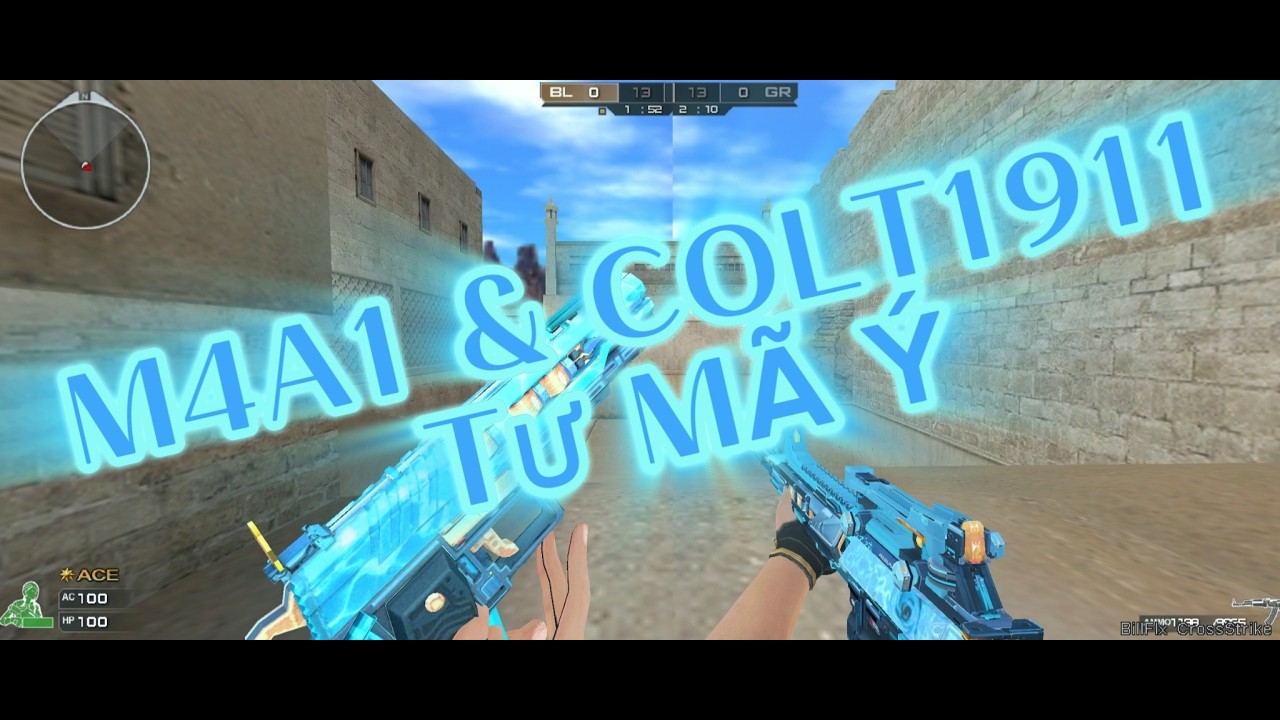 CF OFFLINE ANDROID | Review M4A1 & Colt1911 Tư Mã Ý - CF @Billflx