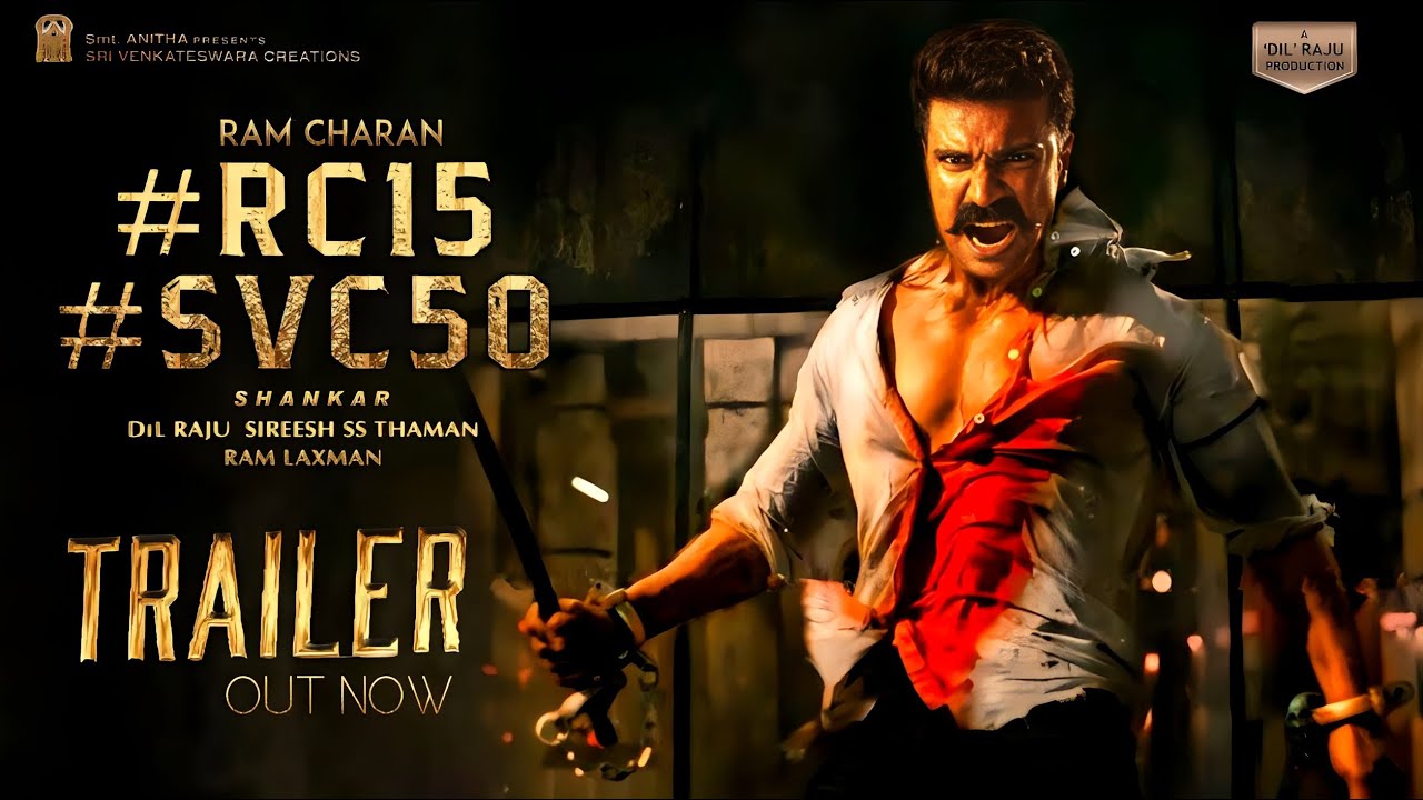 #RC15 -Ramcharan Intro First Look Teaser|#RC15 Official Teaser|#RC15 Trailer|Ramcharan|Shankar|Sunil