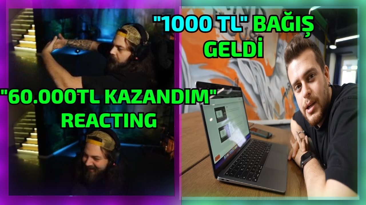 Elraenn Reacting Alper Rende Oturduğum Yerden 60.000TL Kazandım