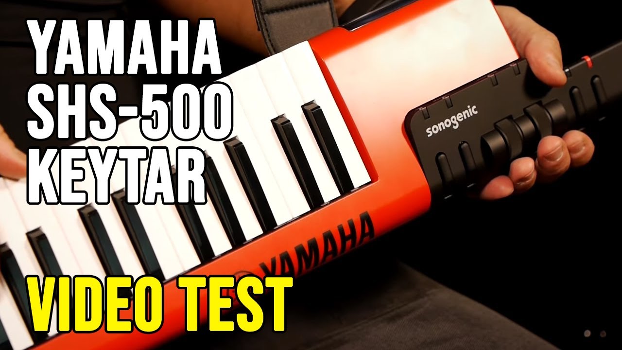 Yamaha Sonogenic SHS-500 Keytar Video Test