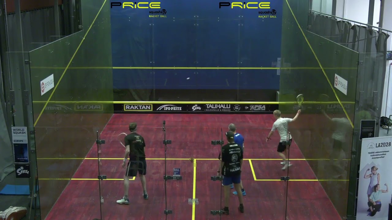 Squash57 Finnish Open 2026: Mustonen / Sistonen  - Timonen / Osborn