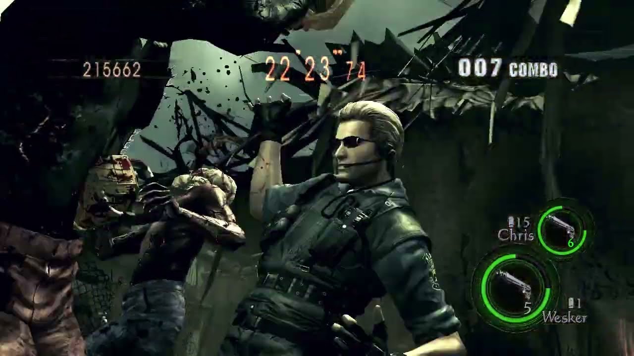Resident Evil 5 PC - Lostdaniel Pack Final BOSS MANIA | Wesker STARS & Leon S Kennedy W/ARNOLDKING44