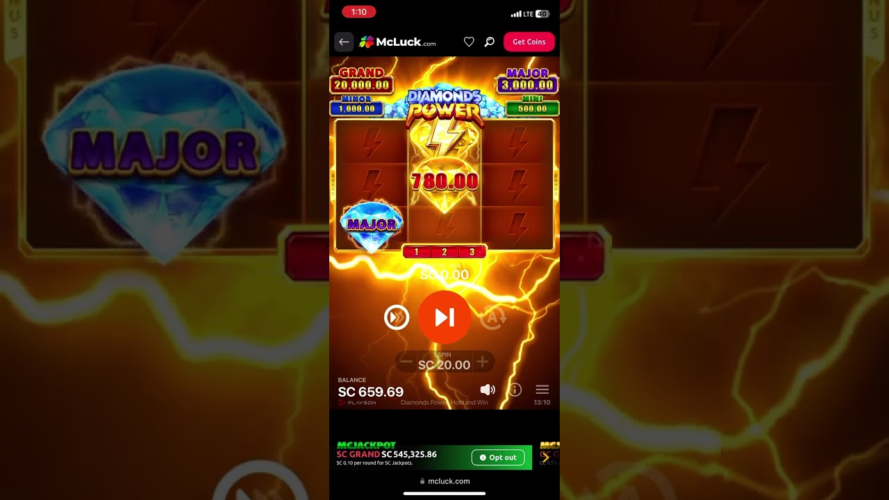 Mcluck casino $20 spins (big win)
