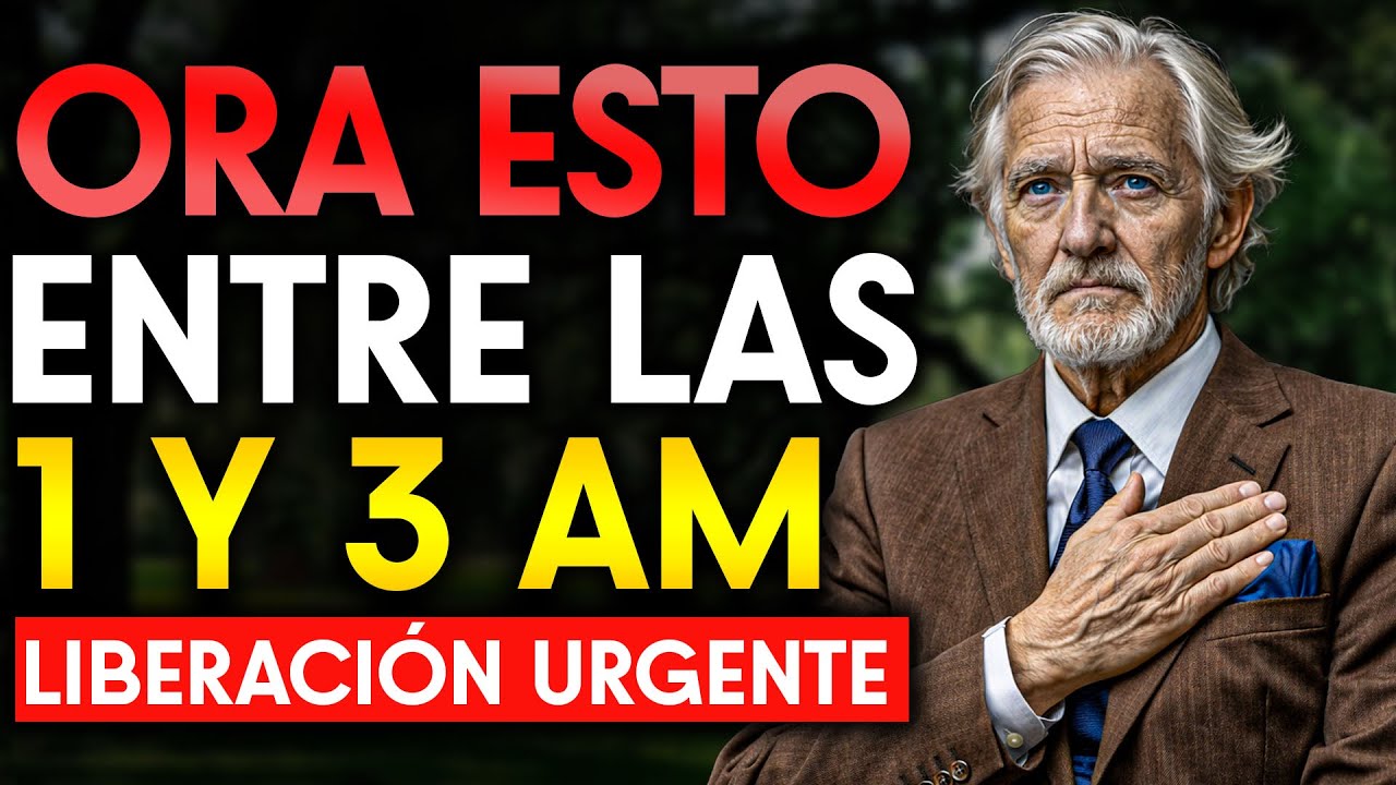 DESPERTAR ENTRE 1 Y 3 AM PUEDE SER ESPIRITUAL: ORACIÓN DE LIBERACIÓN URGENTE