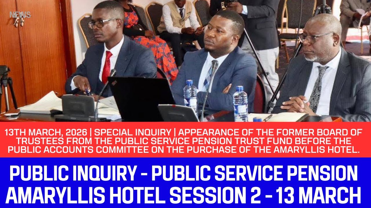 PARLIAMENT OF MALAWI - PAC YANYETSA MAFUNSO FORMER TRUSTEES OF PENSION TRUST| AMARYLLIS INQUIRY LIVE