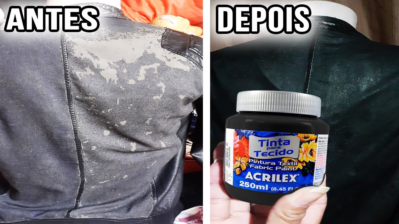 Como restaurar jaqueta de couro sintético 