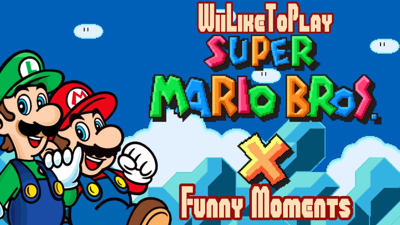 WiiLikeToPlay - Super Mario Bros. X Funny Moments