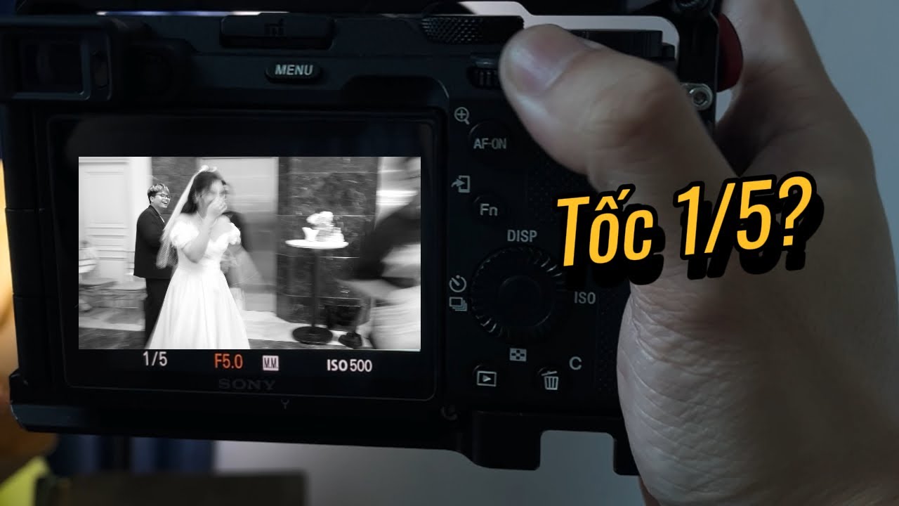 Hiệu ứng Slow Shutter / Step Printing - hướng dẫn set th&ocirc;ng số để quay chụp