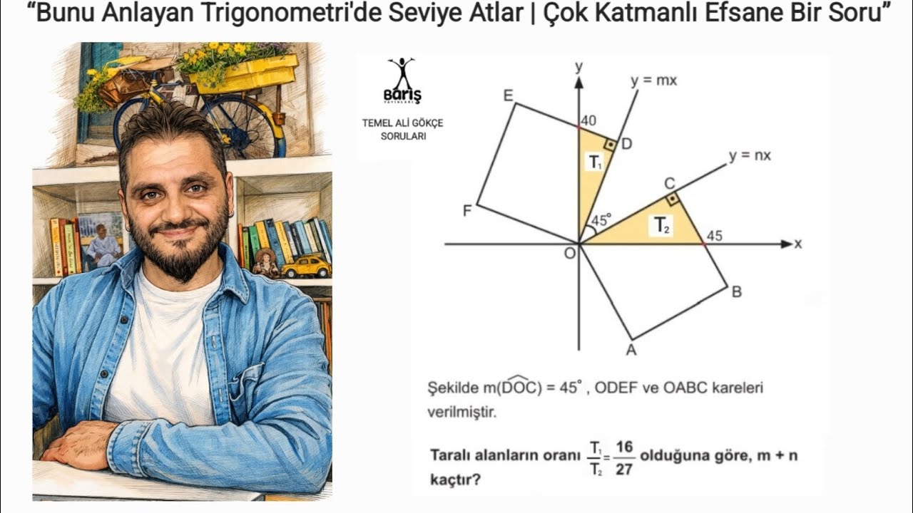 Bu Soru Trigonometri'de Seviye Atlatır/ Çok Katmanlı Efsane Bir Soru
