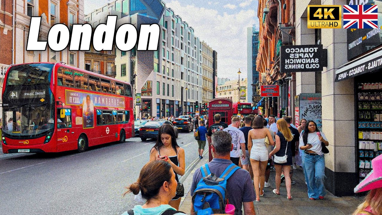How Are Saturday Nights in London? | 4K HDR | London Walking Tour