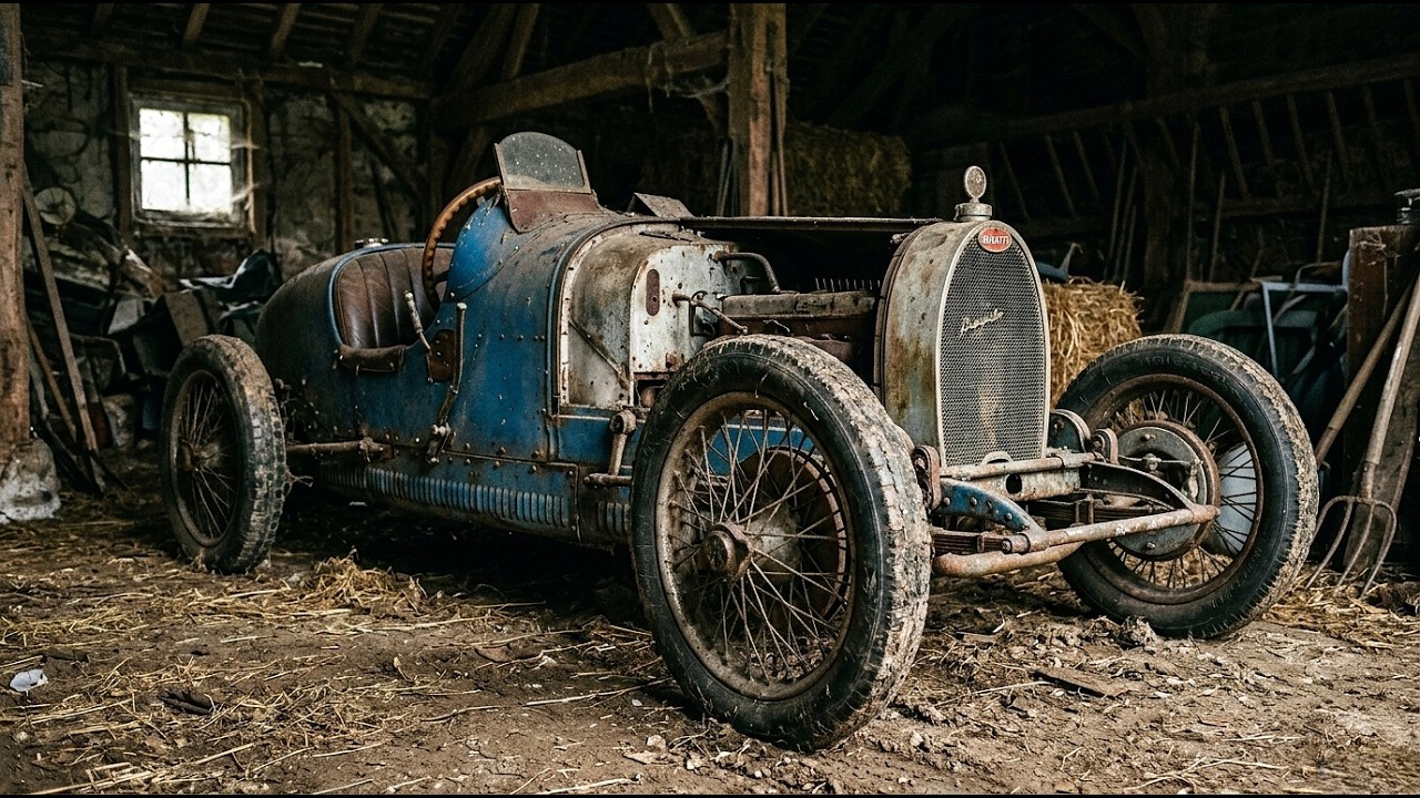 From Forgotten to Factory Fresh – ASMR Rebuild of a Bugatti Type 13