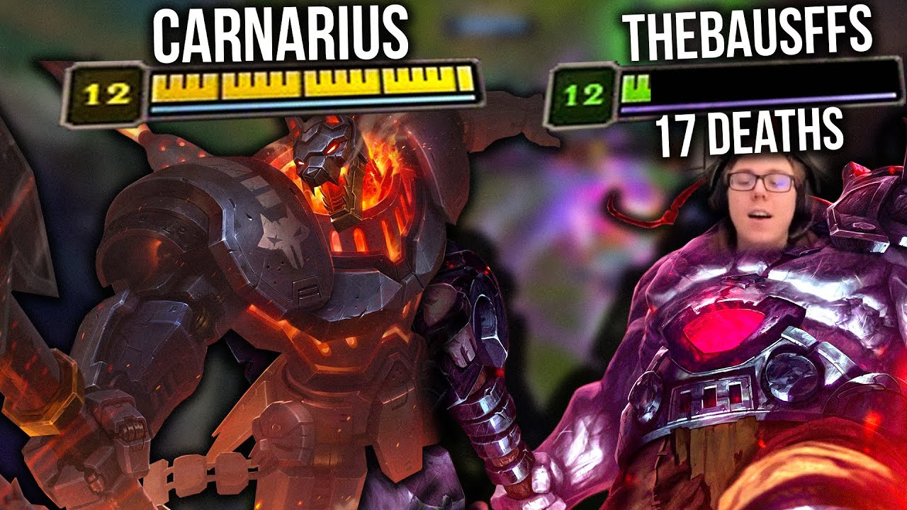Should thebausffs be BANNED?! Rank 1 Nasus Carrying In High Elo S13 ft.TheBausFFS | Carnarius
