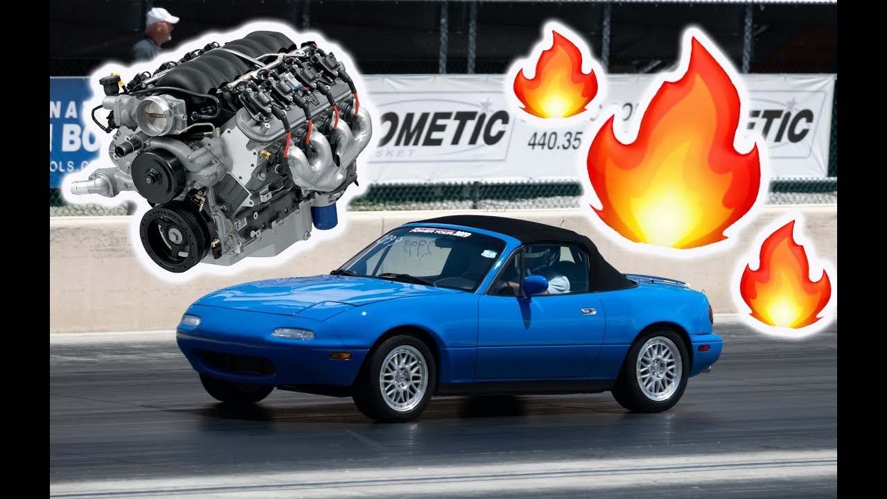 INSANE SLEEPER LS1 MX-5.7 V8 MIATA REVIEW