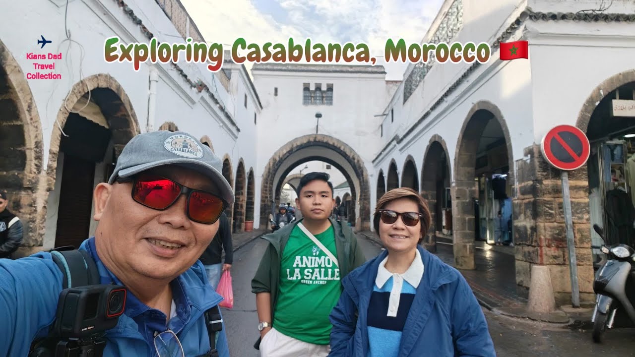 Walking around  Casablanca