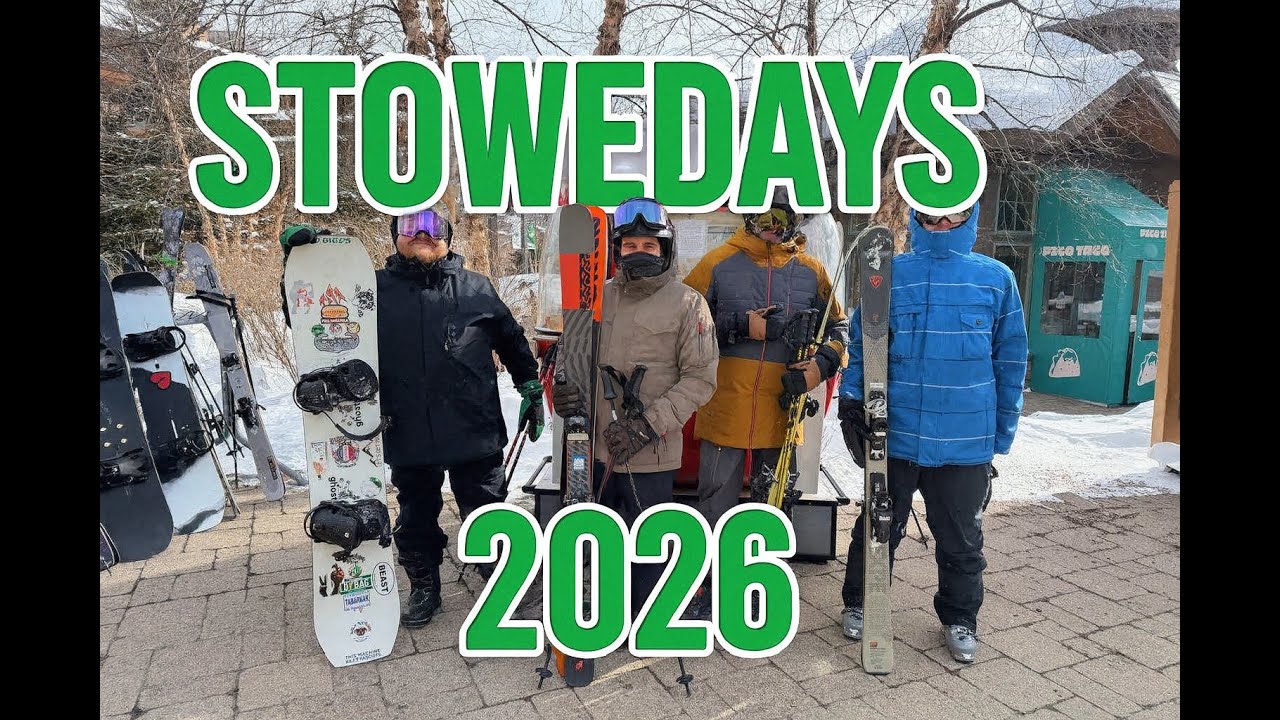 STOWEDAYS 2026 -  4 Day Stowe Mountain Trip with PB & the Twin-Twigs Gang