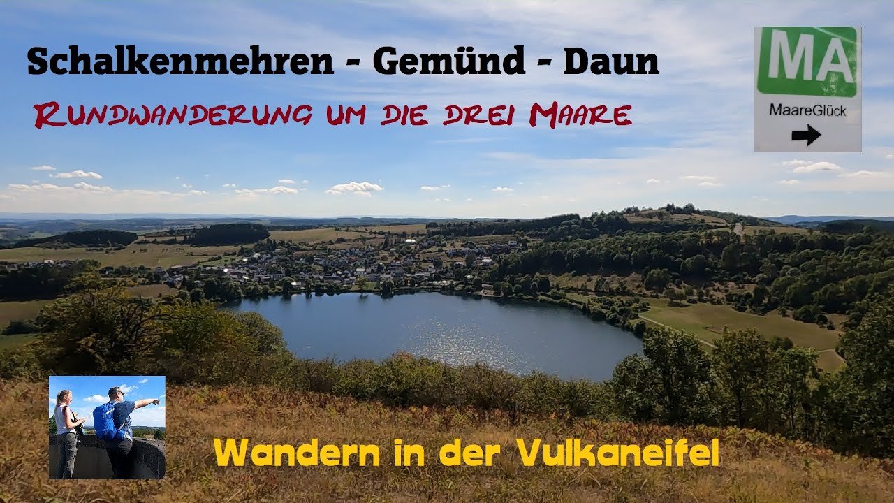 Wandern in der Vulkaneifel | Maareglück: Wandern um die drei Maare   Schalkenmehren - Gemünd - Daun