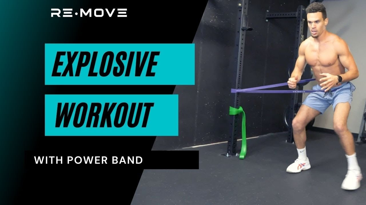 Explosive Workout with Resistance Band