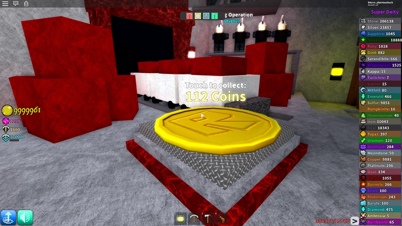 Getting 10,000,000 Coins on Azure Mines!