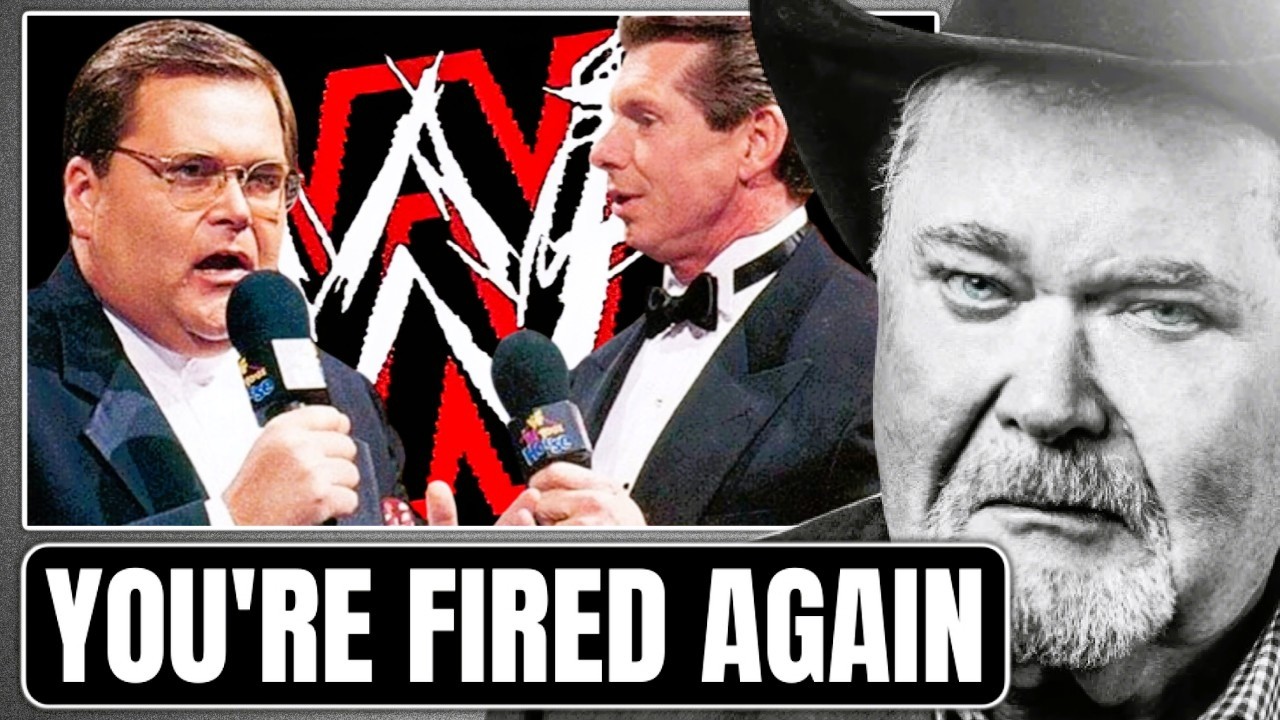 Why Vince McMahon Fired Jim Ross 10 Times (The Real Reason)