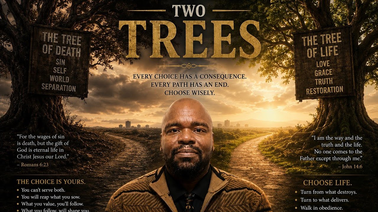 Between 2 Tress ! Message delivered at Mt Moriah 1st Missionary Baptist Church in Quincy , FL!